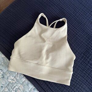 Lululemon High Neck Ribbed Sports Bra